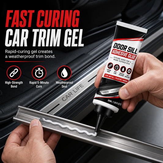 🚗 Adesivo Gel Rapido per Modanature Auto