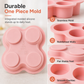 🧁 Stampo Rotondo in Silicone da 4 Pollici – 3/4 Cavità