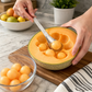 🥄 Cucchiaio da Dessert in Acciaio Inossidabile Martellato
