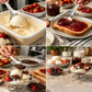 🥄 Cucchiaio da Dessert in Acciaio Inossidabile Martellato