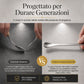 🥄 Cucchiaio da Dessert in Acciaio Inossidabile Martellato
