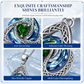 💎 Collana con nodo celtico e pietra natale – Ciondolo a forma di cuore in cristallo 🎁 Il regalo perfetto e ricco di significato per lei