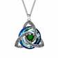 💎 Collana con nodo celtico e pietra natale – Ciondolo a forma di cuore in cristallo 🎁 Il regalo perfetto e ricco di significato per lei
