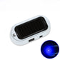 Luce LED Solare Lampeggiante per Auto – Effetto Deterrente Visivo