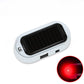 Luce LED Solare Lampeggiante per Auto – Effetto Deterrente Visivo