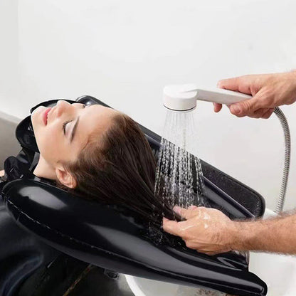 🛁 Lavandino Gonfiabile Portatile per Shampoo