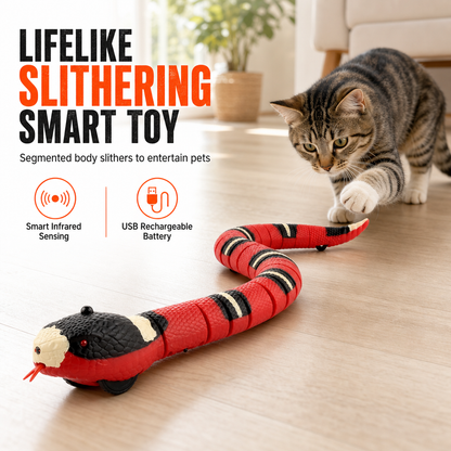 🐍 Serpente Elettrico Smart con Sensore Ostacoli