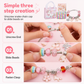 💖 Kit Braccialetti Charms Fai-da-Te per Bambine