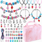 💖 Kit Braccialetti Charms Fai-da-Te per Bambine