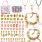 💖 Kit Braccialetti Charms Fai-da-Te per Bambine