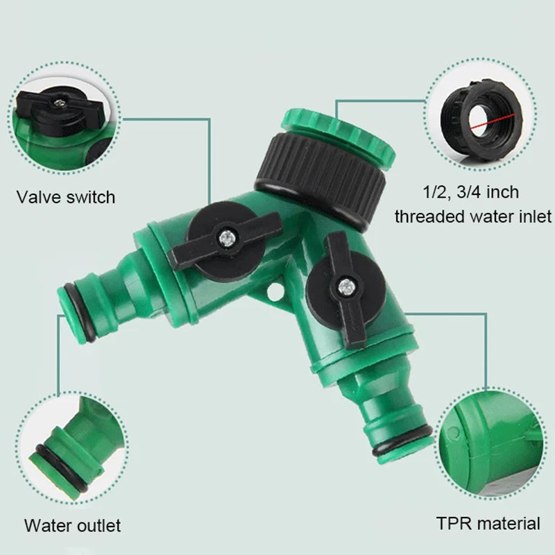 Sdoppiatore Rubinetto a 2 Vie