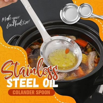 Mestolo Scolatutto in Acciaio 304 – 50% OFF