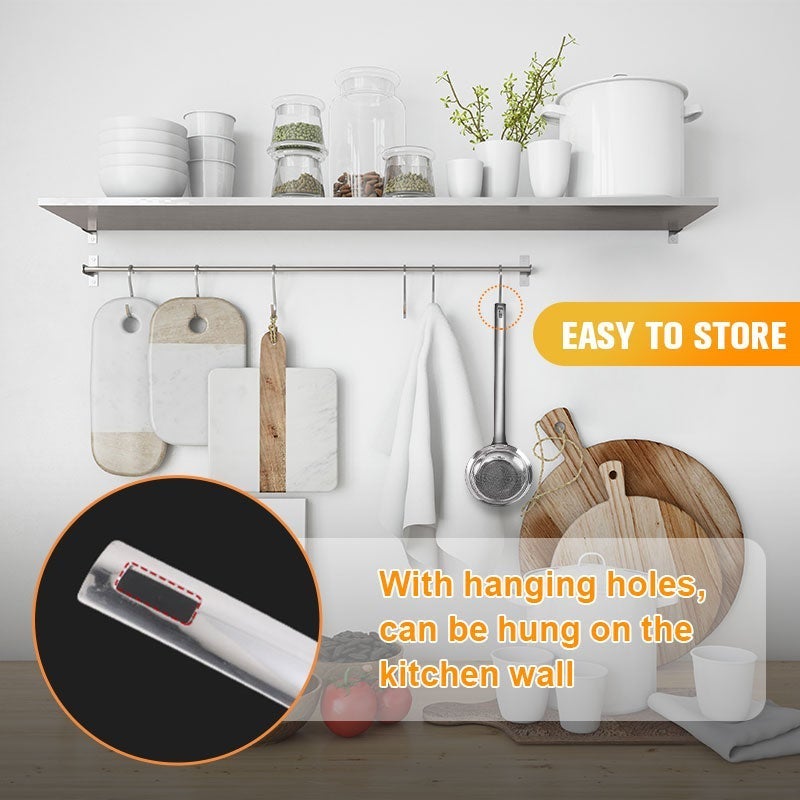 Mestolo Scolatutto in Acciaio 304 – 50% OFF