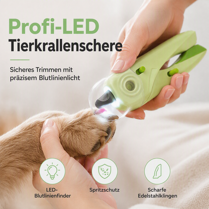 Tronchesina Unghie Animali con LED