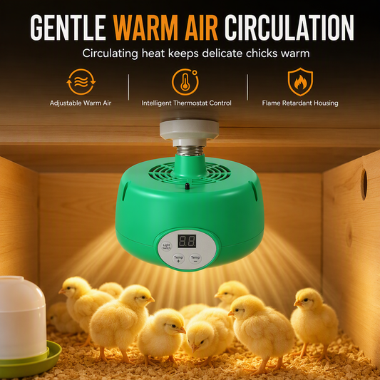 🐣 Riscaldatore per Pulcini con Termostato