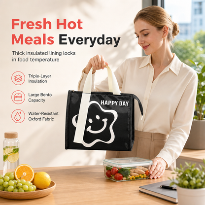 🔥 50K+ VENDUTI! 💞 Borsa termica rinforzata per lunch box – Isolamento premium, cibo sempre fresco e pronto. Approfitta del 2026 Hot Sale! ✨🍱