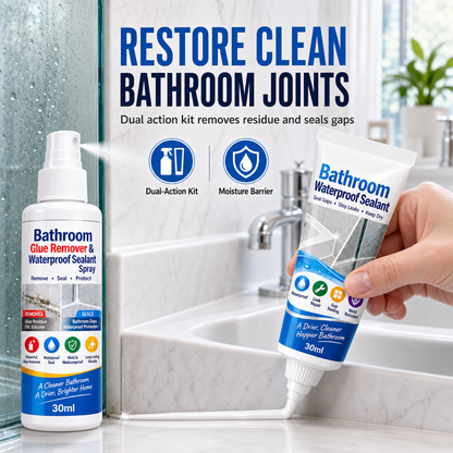 🛁 Kit Rimuovi Silicone + Sigillante Impermeabile