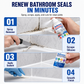 🛁 Kit Rimuovi Silicone + Sigillante Impermeabile