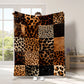 🐆Coperta Plaid Leopardata 🛋️ | Morbida, Calda e Leggera in Poliestere | 7 Fantasie, 4 Misure per Divano, Letto, Viaggio e Relax