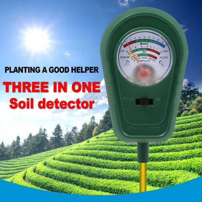 Misuratore del Terreno 3 in 1 con Display a Lancetta