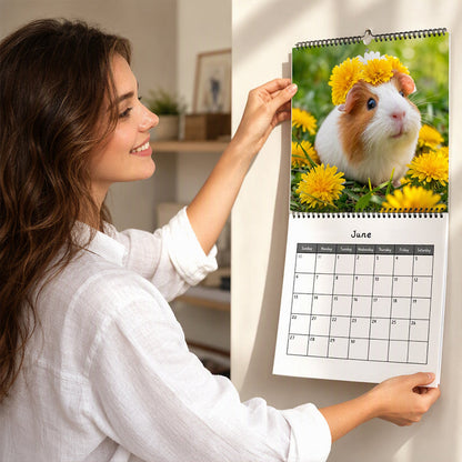 🎄 -50% Calendario da Parete 2027 con Cavie