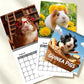 🎄 -50% Calendario da Parete 2027 con Cavie