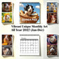 🎄 -50% Calendario da Parete 2027 con Cavie