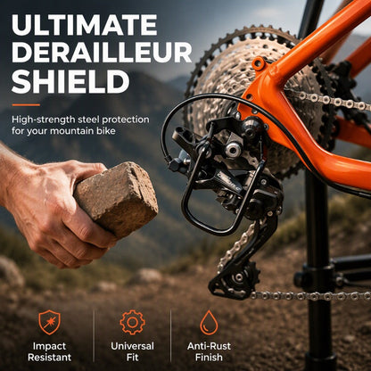⏳🔥LIMITED-TIME 50% OFF! ⏰Bicycle Rear Derailleur Guard Mountain Bike Transmission Protector🚲🛡️