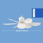 💡 -50% Ventilatore da Soffitto LED 2-in-1