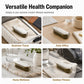 Portable 4-Grid Pill Case with Moisture-Proof Seal and Compact Travel Design