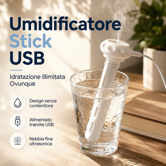 💧 Offerta – Mini Umidificatore USB Portatile