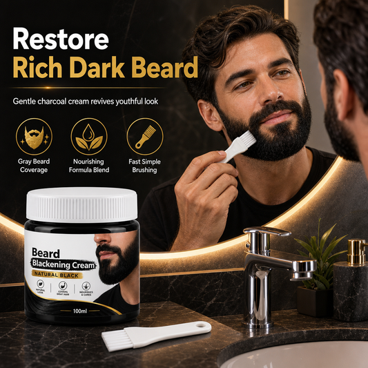 🧔 Offerta – Crema Colorante Barba Nero Naturale 100 ml