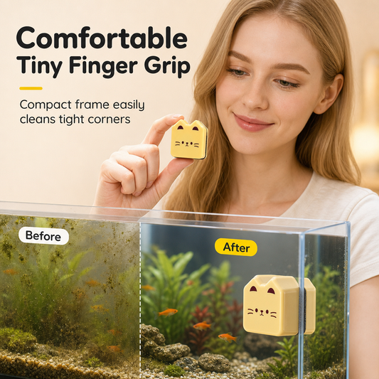 🐠 Offerta – Pulitore Magnetico Doppio Lato per Acquario