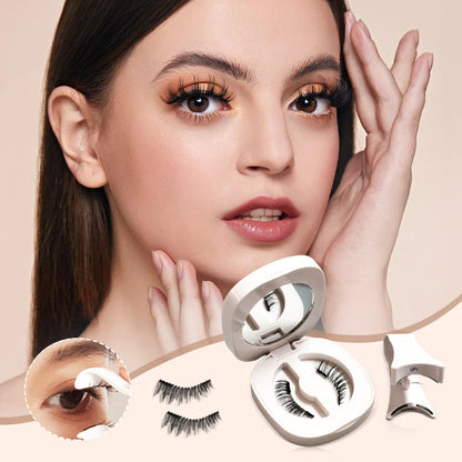 Kit Ciglia Magnetiche Riutilizzabili Naturali con Custodia