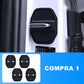 🚗Protezione per serratura portiera auto – riduzione del rumore e protezione dalle intemperie