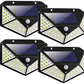 💥 Sconto del 50% 💥 Faretti solari LED da esterno con sensore di movimento – 140 LED, IP65