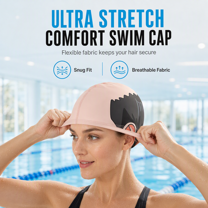 Cuffia da nuoto unisex elastica e divertente | Comfort leggero