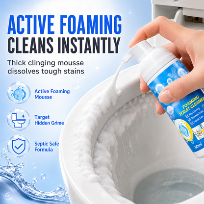 Mousse detergente per WC 60 ml – schiuma attiva per sporco e incrostazioni