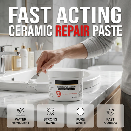 Pasta per la riparazione di piastrelle in ceramica senza giunti