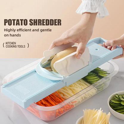 Set multifunzionale di affettatrici da cucina per verdure