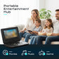 Lettore DVD/EVD portatile con funzione giochi, schermo 7,8 pollici | Roumant®