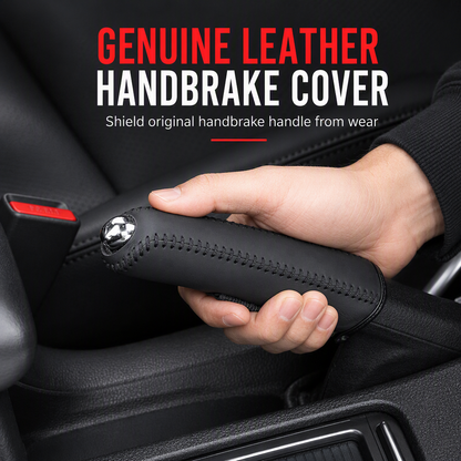 Copertura leva freno a mano auto in pelle PU | 4 colori disponibili