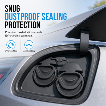 🚗 Tappo protettivo in silicone per presa di ricarica auto – antipolvere