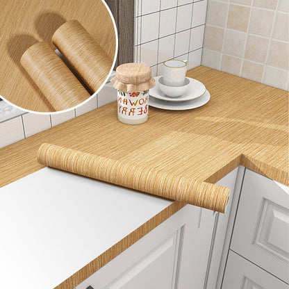 🪵 Pellicola adesiva 3D effetto legno impermeabile per mobili – 7 colori