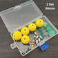 Kit galleggianti da pesca con piombini | 27/30 mm | Roumant®