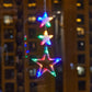 🎄❄️ Luci LED natalizie fai da te a forma di fiocco di neve con ventosa ✨ | Funzionamento a batteria, luce calda e multicolore, luci con ventosa per finestre, decorazioni natalizie per la casa e le feste