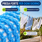 🏠🚫 Niente trapano, niente danni! Lo stendibiancheria portatile si fissa ovunque: sul balcone, in bagno o in giardino. ⌛ Sconto del 50%! 🔥