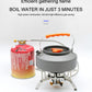 📢📢SCONTO DEL 50%!! ⏰Fornello da campeggio a gas – 5800 W, accensione piezoelettrica, resistente al vento 🔥