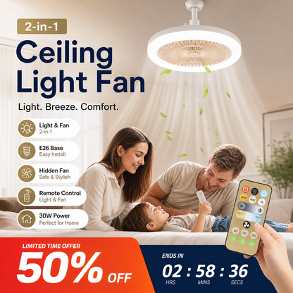 LED Ceiling Fans with Remote Control