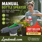 🌿Spruzzatore manuale per bottiglie con ugello regolabile – Attrezzo da giardino fai-da-te portatile, compatibile con bottiglie di plastica standard per l’irrigazione delle piante, la concimazione e il controllo dei parassiti